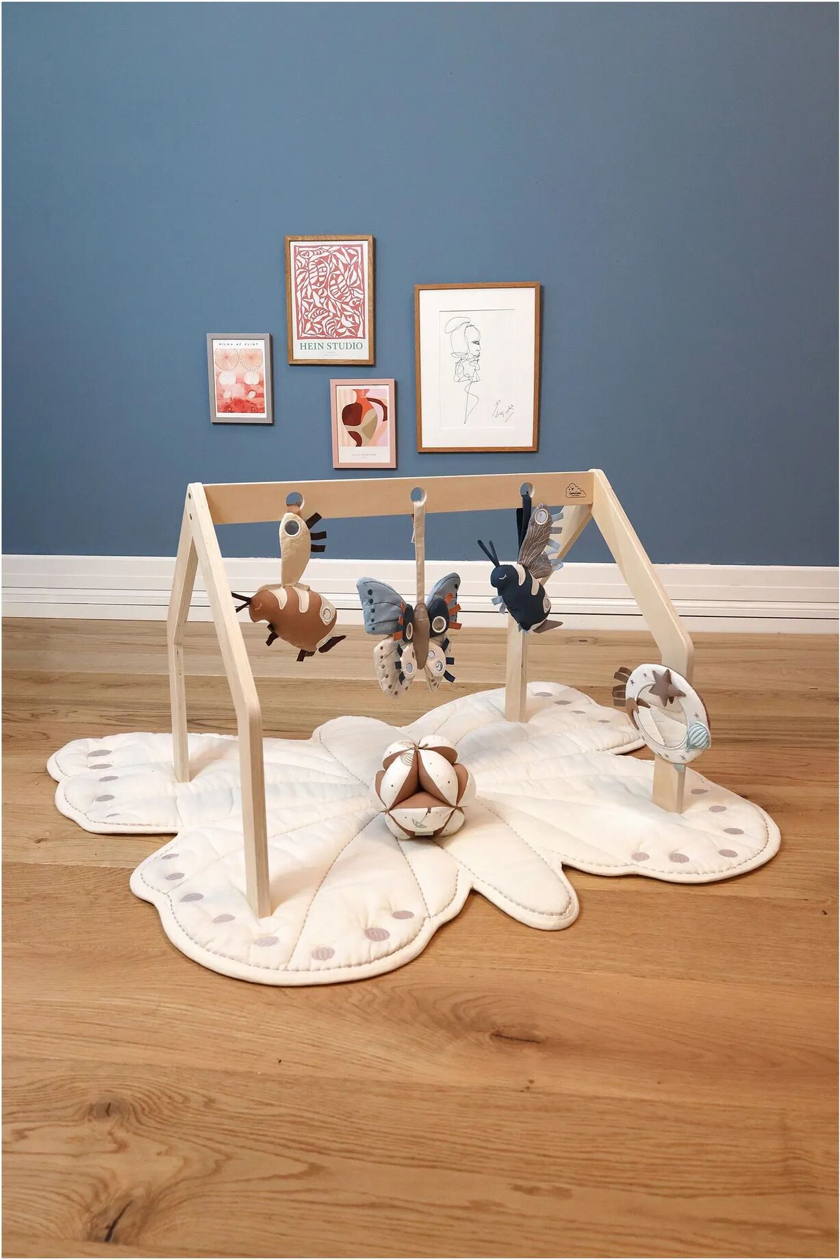 Cam Cam Tapis d'éveil Papillon Ecru taille unique