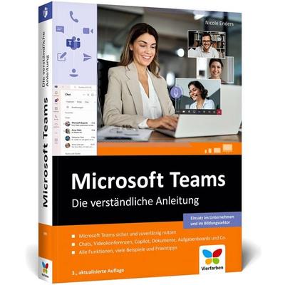 Microsoft Teams, Taschenbuch von Nicole Enders, Vierfarben, 978-3-8421-1095-3