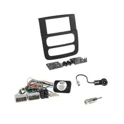 Dodge RAM (DR) 2002–2006 Einbauset 2-DIN Radioblende+Lenkradadapter ohne Soun...