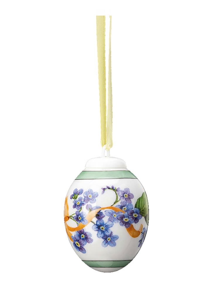 Rosenthal Dekoanhänger in Weiß/ Bunt - (L)4,5 cm - onesize