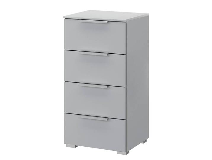 Kommode x4 40cm Grau/Seidengrau Grau