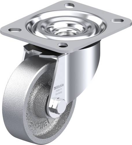 Blickle 7658 L-G 80G Lenkrolle Rad-Durchmesser: 80mm Tragfähigkeit (max.): 200kg 1St.