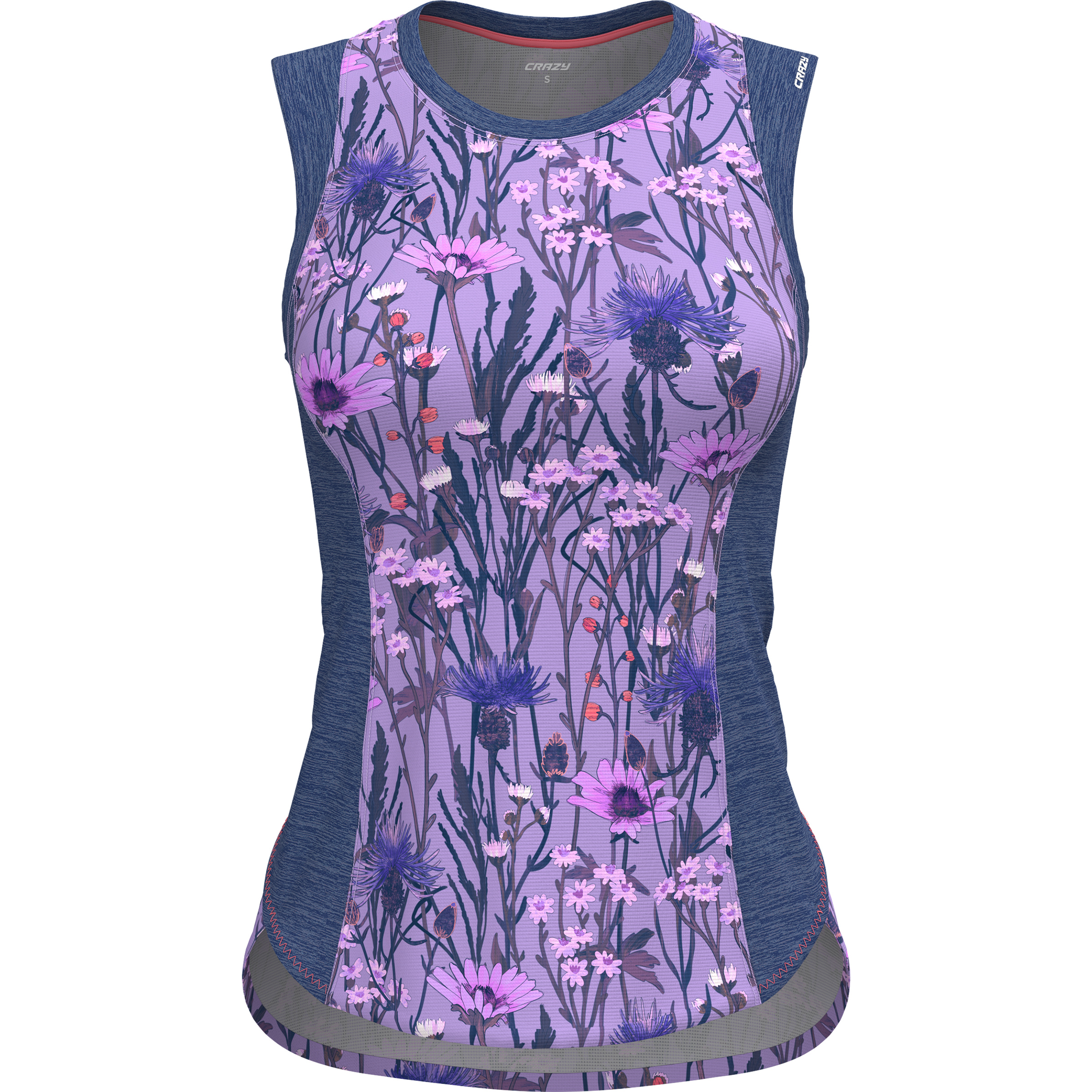 Crazy Sirio Top Damen Tanktops lila Größe S Alpinklettern | Bergsteigen Elastisch