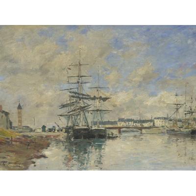 Fototapete PAPERMOON "VINTAGE MALEREI WANDBILD", bunt, B:2,5m L:1,86m, Vlies, Tapeten