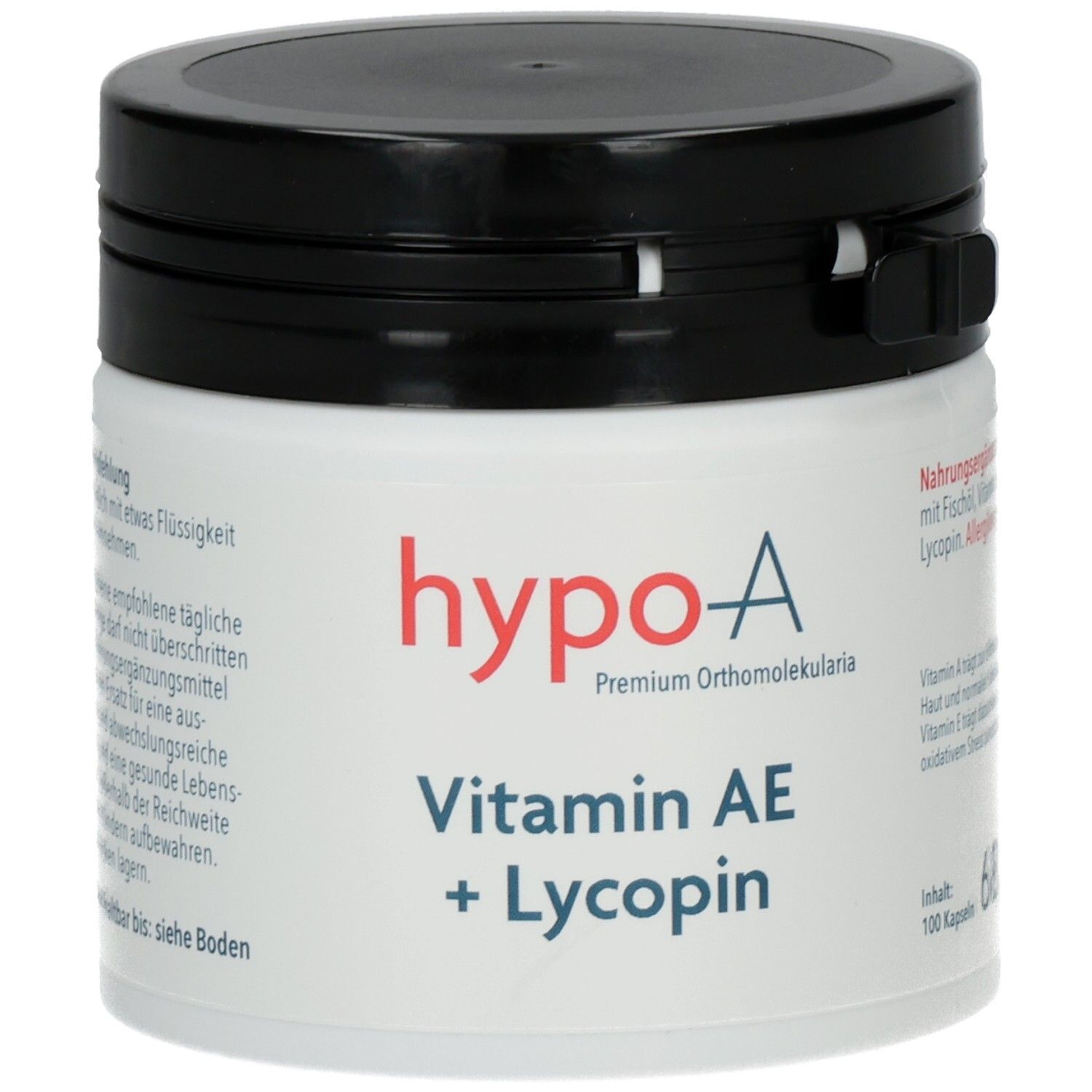Hypo-A Vitamin A+E+Lycopin Kapseln 100 St
