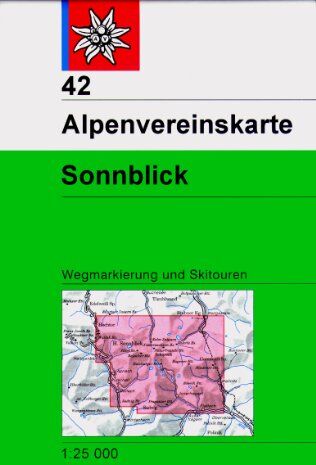 Österreichischer Alpenverein - Sonnblick: Wegmarkierung und Skitouren - Topographische Karte 1:25.000 - Preis vom 09.10.2026 07:28:09 h
