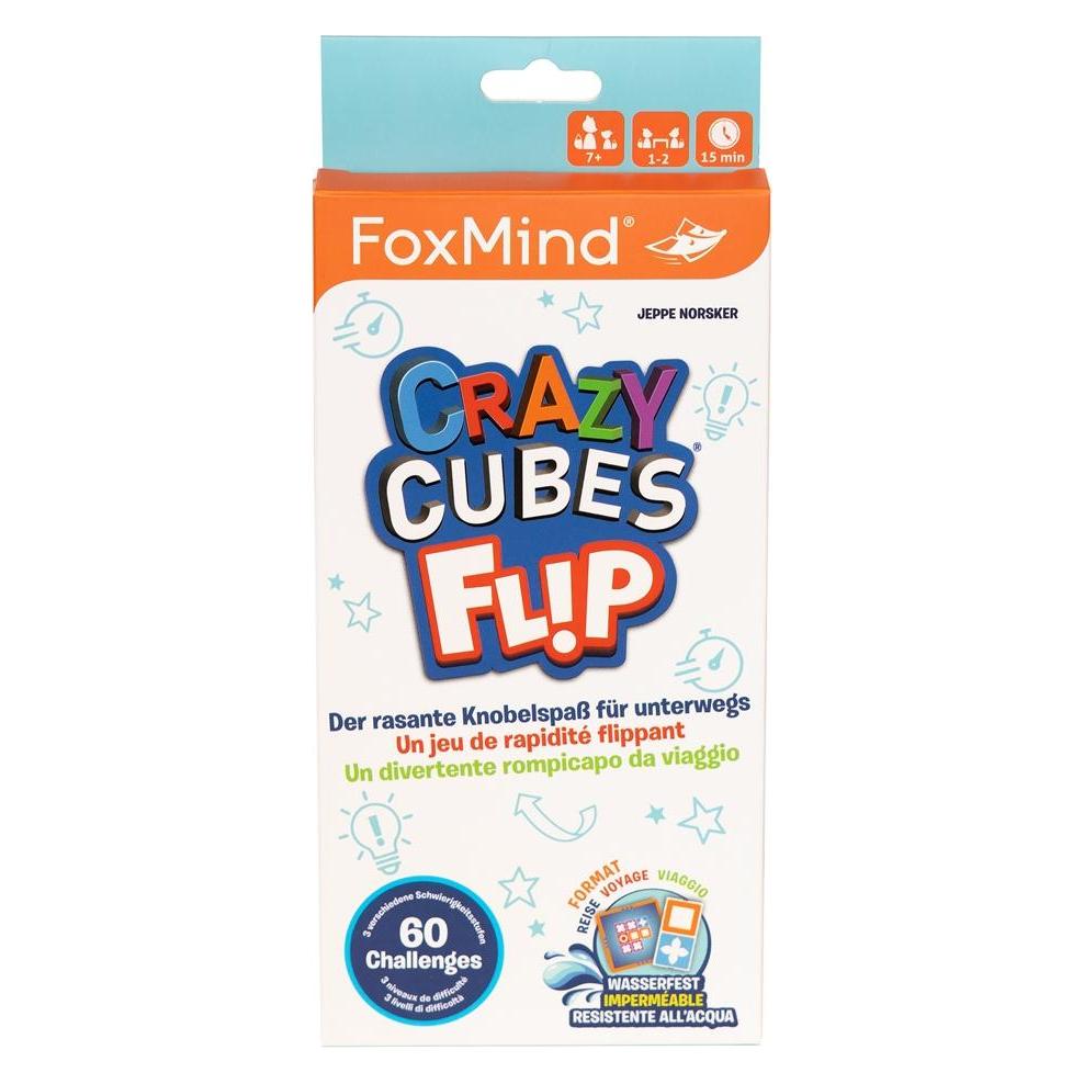 Foxmind Crazy Cubes Flip (Deutsch, Französisch, Italienisch, Multilingual, 1 - 2 Spieler) (CRCUBEFP)