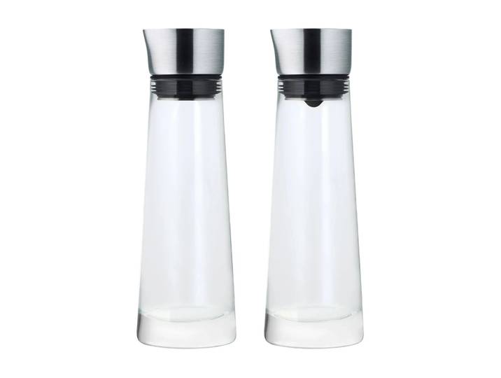 blomus Ensemble sucrier et pot à lait Macchiato Verre-acier inoxydable