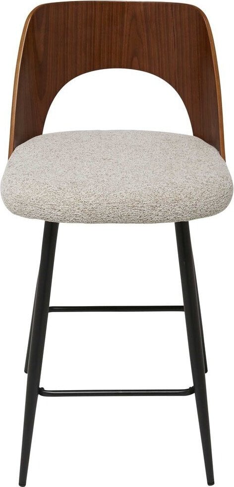 Signature Austin Barkruk in beige stof
