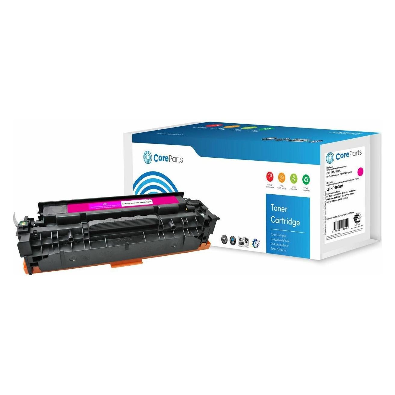 CoreParts QI-HP1025M Tonerkartusche (e) Kompatibel (M) (QI-HP1025M)