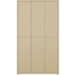 FORTE Garderobenschrank Alice Springs Dekor Gelb