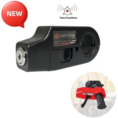 Anti Theft Motorcycle Handlebar Lock For Brake Grip Security blue