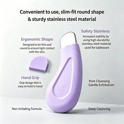 Useful Little Things Precision Deep Pore Cleansing Loop And Nose Blackhead Extraction Tool purple