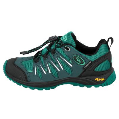 Wanderschuh BRÜTTING "Outdoorschuh Expedition Kids", Kinder, Gr. 38, grün, Synthetik, Schuhe Wanderschuh