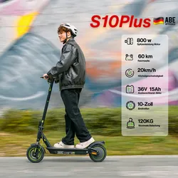 E9TMax City-Pendler E-Scooter Mit Straßenzulassung (ABE, eKFV)