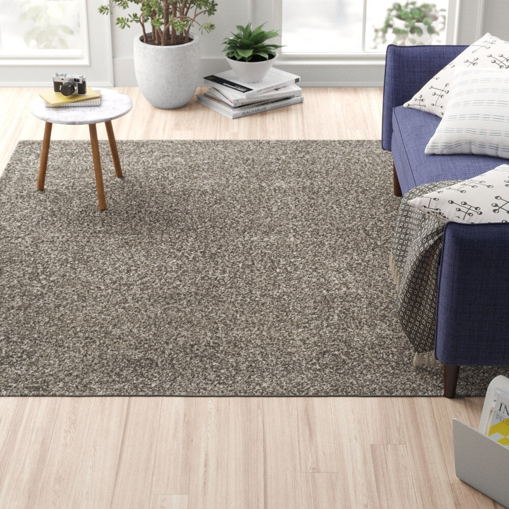 Ebern Designs Ariyah Area Rug Gray Square 91cm