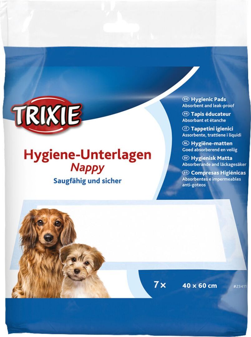 TRIXIE Hygiene-Unterlage Nappy, 40 x 60 cm, 7 Stück