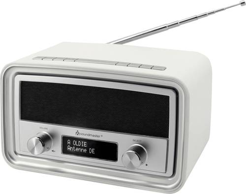 Soundmaster UR190WE Tischradio DAB+, UKW DAB+, UKW Weiß