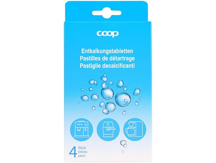Coop Entkalkungstabletten 4 Stück