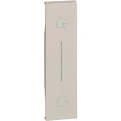 Legrand KM40 LivingNow 1-modulige Taste für Master-Switch ”Kommen/Gehen” in der Farbe Sand