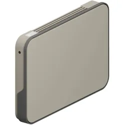 BEMM Relax Hybrid H0650x107x0920 - Designer-Heizkörper mit LED, Lichtgrau samtmatt, 650x107x920 mm, Anschluss rechts, für Heizen und Kühlen