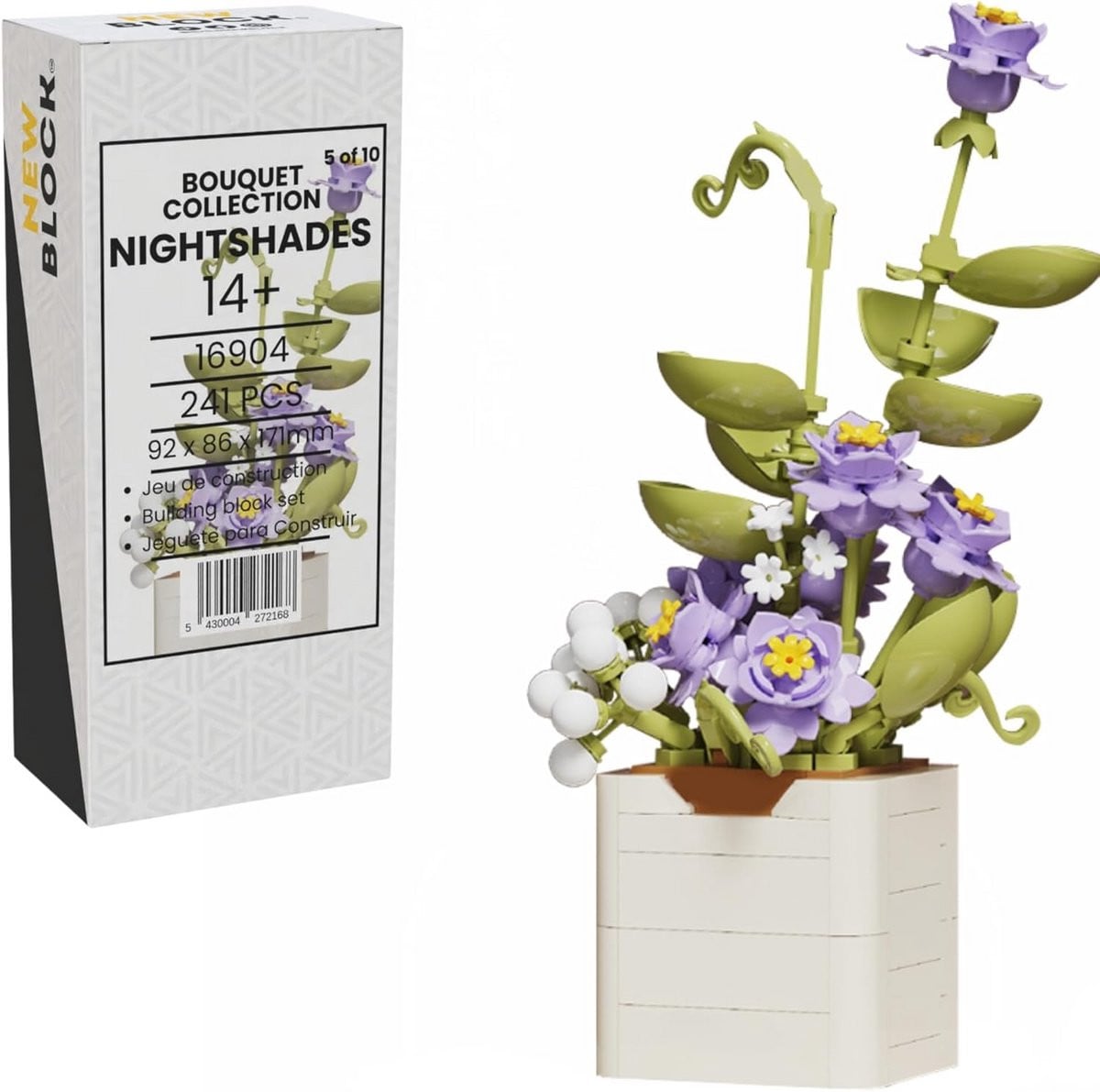 Creatieve Bouwset voor Bloemen - Esthetische Decoratieve Kit voor Volwassenen
