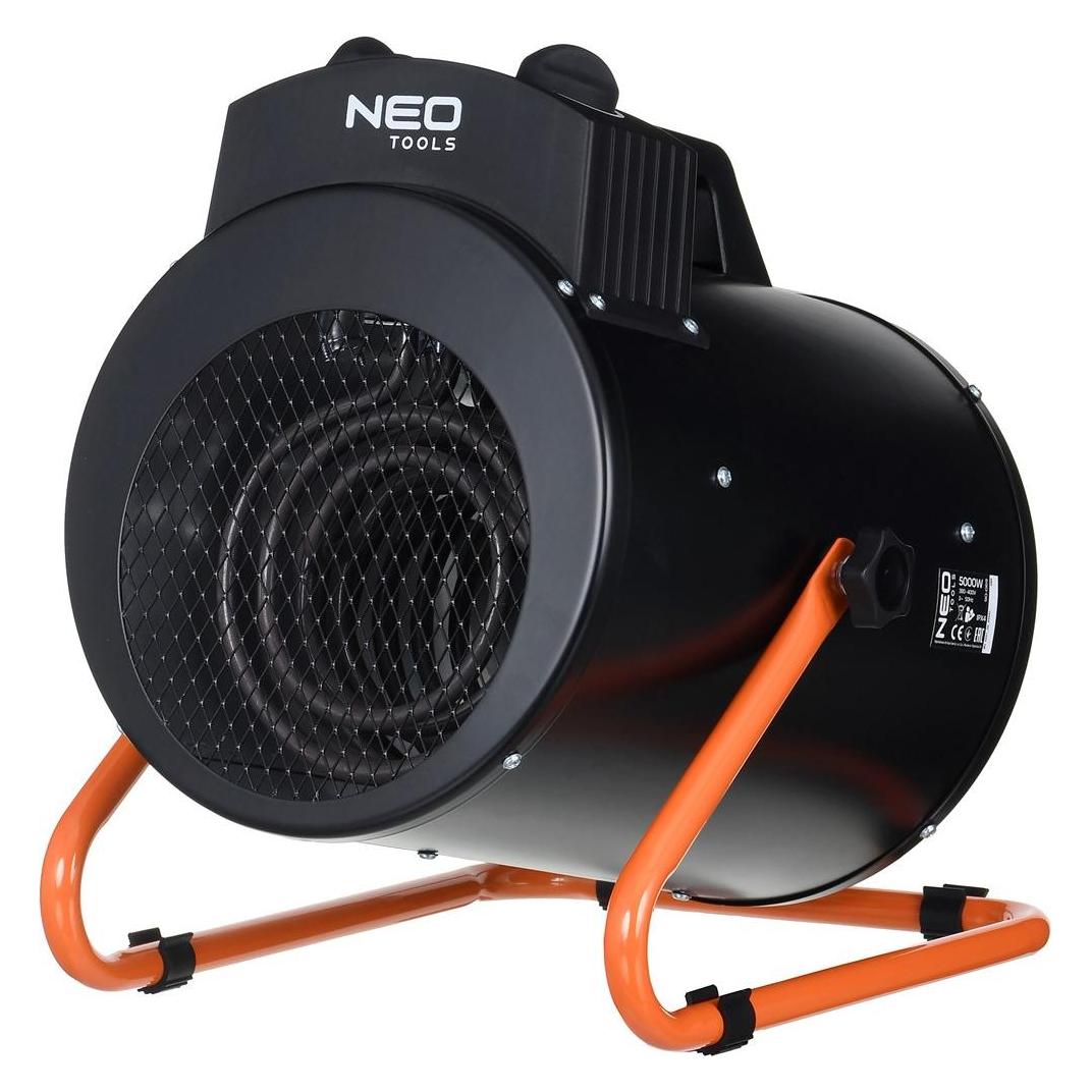 Neo Tools electric heater (5kW industrial electric heater, setting control, IPX4) (5000 W) (90-069)