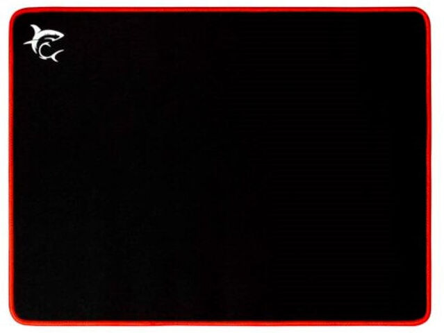 White Shark RED KNIGHT 400 x 300 Gaming Musemåtte - Sort / Rød