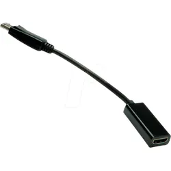 VALUE 12993144 - DisplayPort Adapter, DP Stecker auf HDMI Buchse