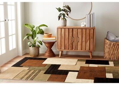 Home Dynamix Tribeca Mason Contemporary Geometric Area Rug
