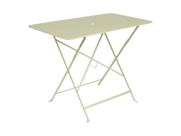 Fermob - Table rectangulaire Bistro - Vert - Acier peint - Designer Frédéric Sofia