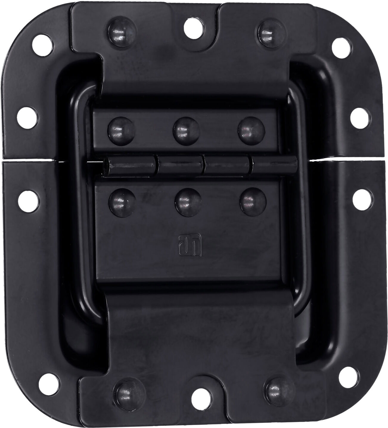 Adam Hall Hardware 27095 Blk - Flightcase Deckelfeststellscharnier Mittel, Schwarz