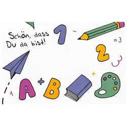 Home Fashion, Platzkarte "ABC", Platzkarte für die Tischdekoration, zum Beschreiben, 10 Stück pro Pack