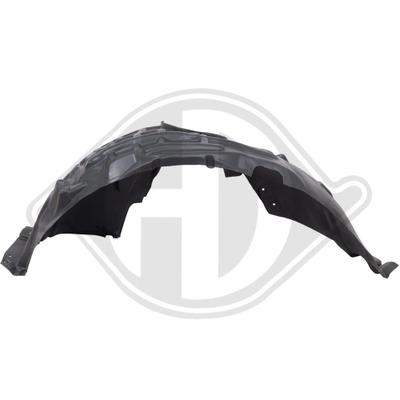 DIEDERICHS Verkleidung, Radhaus vorne links 1816009 für Opel