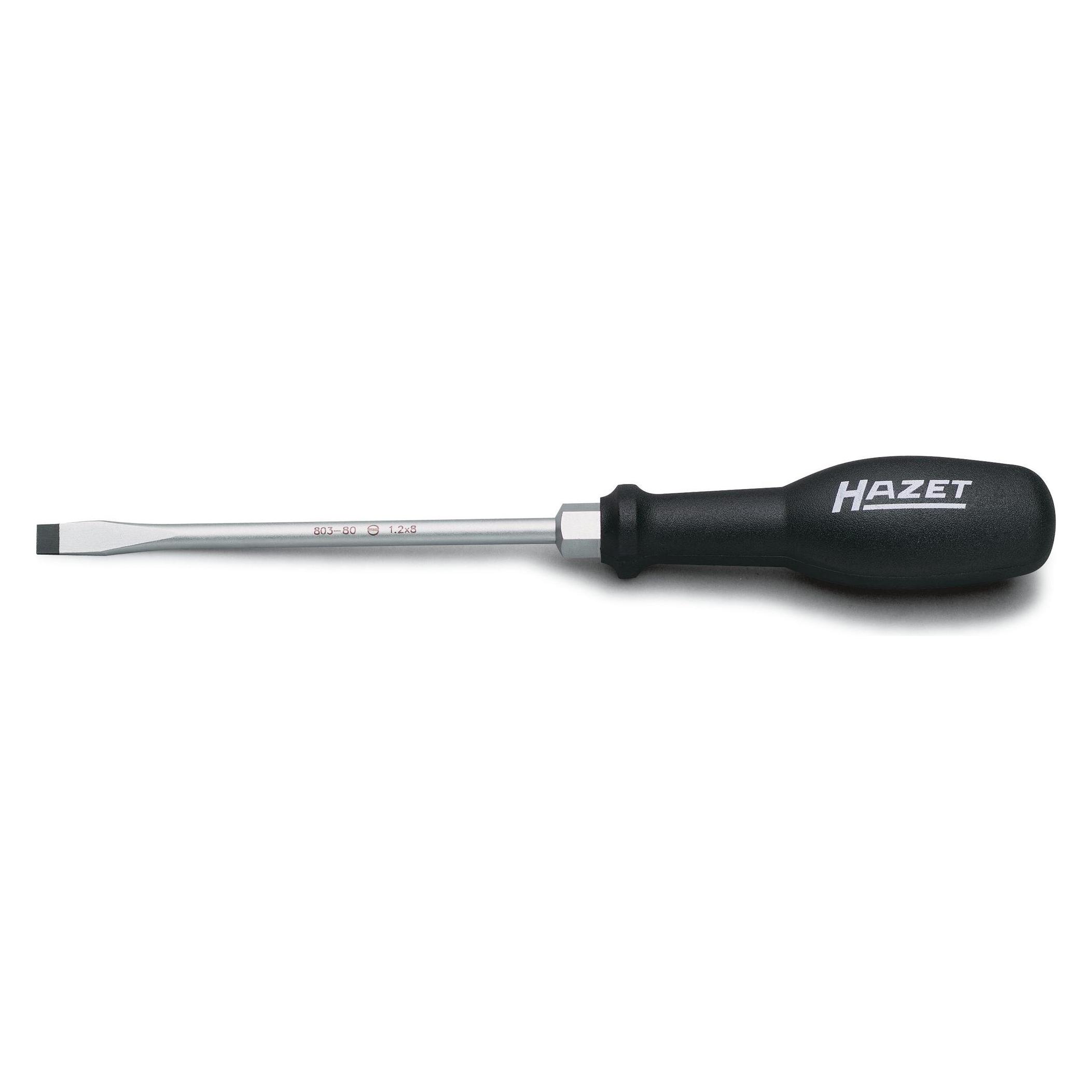Hazet Schraubendreher trinamic 803-120 Schlitz Profil 2 x 12 mm (Schlitzschrauben) (803-120)
