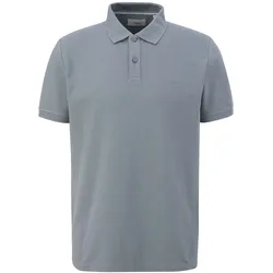 s.Oliver Herren Poloshirt - Basic, Polokragen, Baumwolle, einfarbig Hellgrau / 2XL