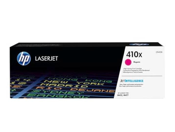 HP 410X CF413X Toner Magenta Grande capacité Authentique Color LaserJet Pro M377 / M452 / M477\, XL