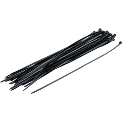 BGS Kabelbinder-Sortiment | schwarz | 4,5 x 350 mm | 50-tlg.