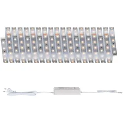 Paulmann, LED Streifen, MaxLED 500 Basisset (Warmweiss, 1000 cm, Indoor)