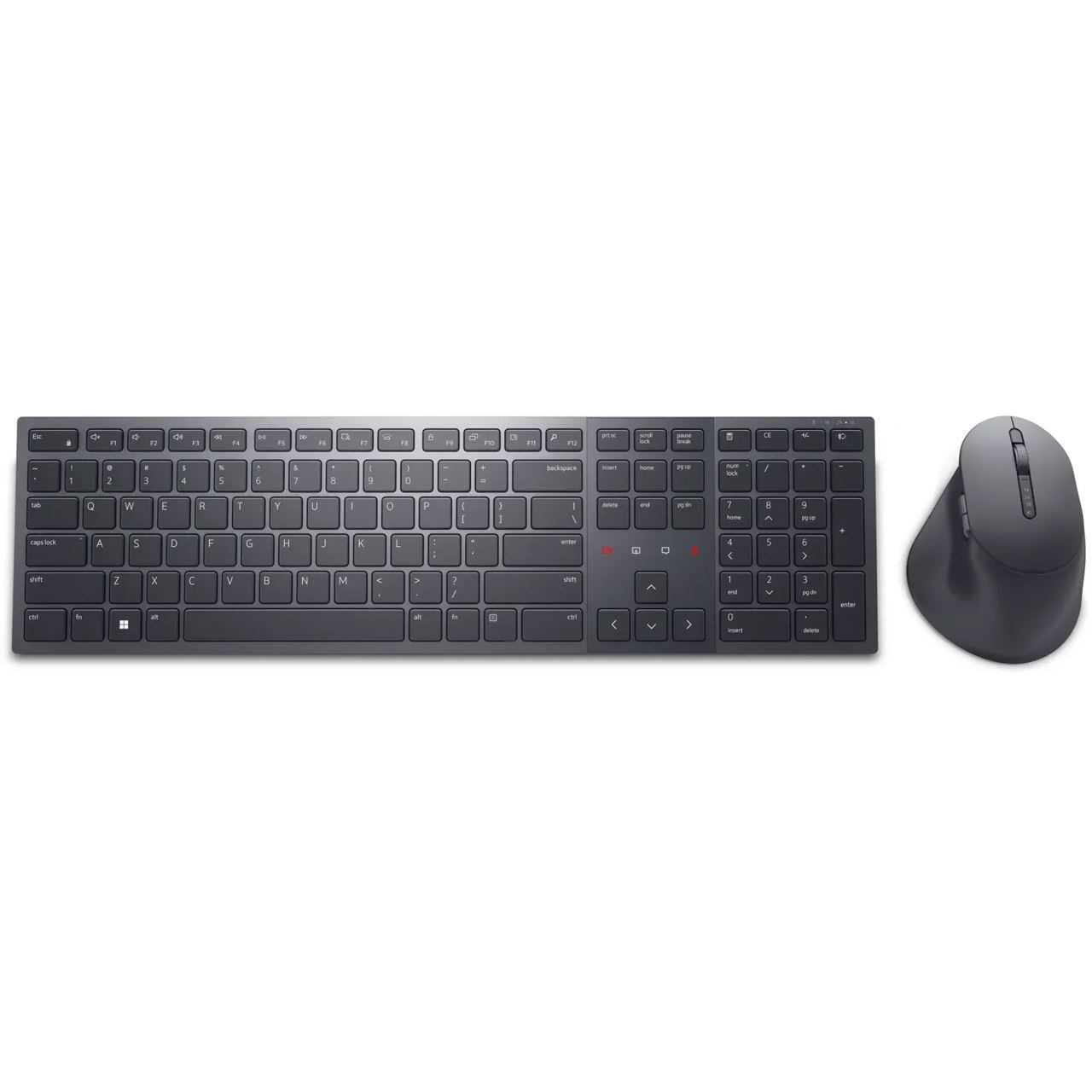 Dell Premier KM900 - Tastatur-und-Maus-Set - Zusammenarbeit - QWERTZ - Deutsch - Graphite