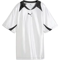 Puma, Damen, Sportshirt, Street Relaxed Jersey (S), Weiss