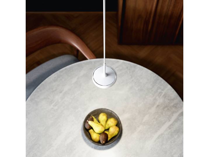 Nivo LED-Hängeleuchte, weiß, 50°, Aufbau, dimmbar - Sigor - Wohnzimmer - Modern - Aluminium - Einflammig
