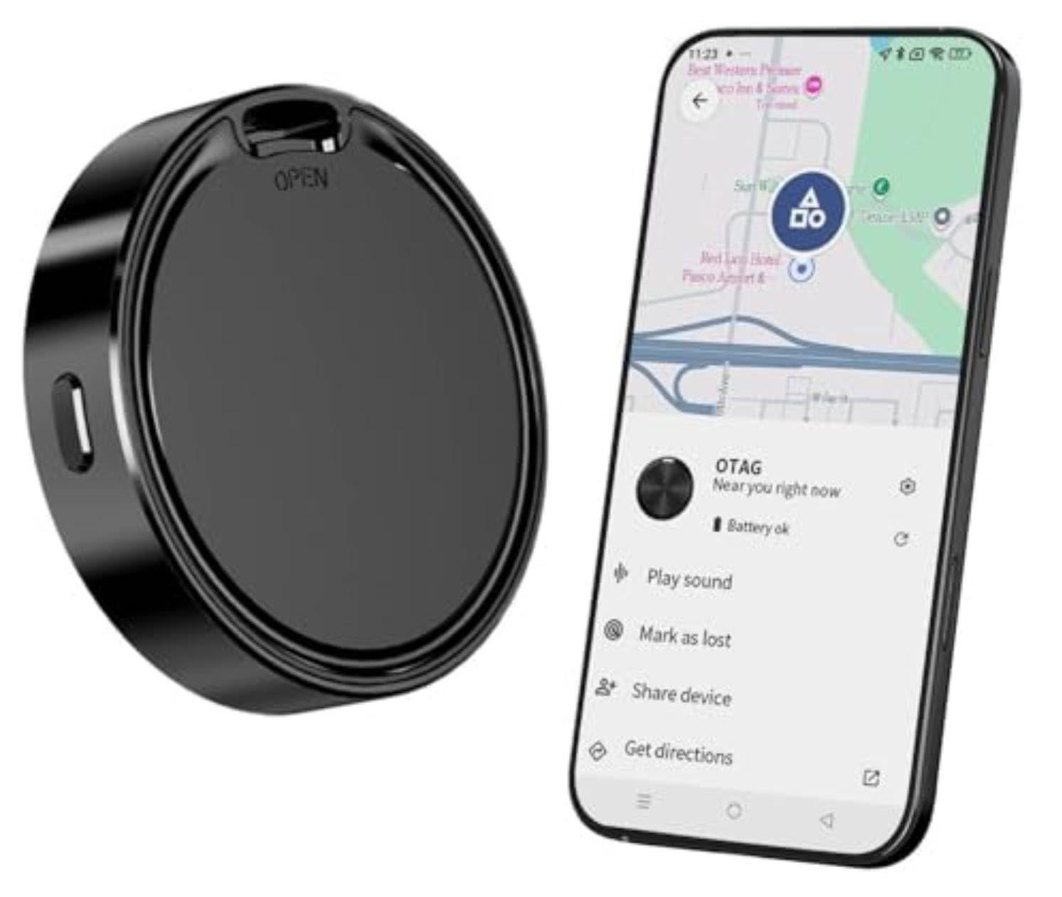 CooAoo Tracker Android Smart Tag Sleutelzoeker compatibel met Google Find My Device