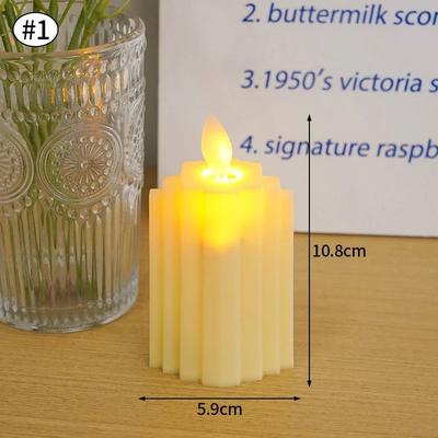 Inspired Living Flameless LED Candles Battery Operated Tea Lights For Wedding And Home Decor s7