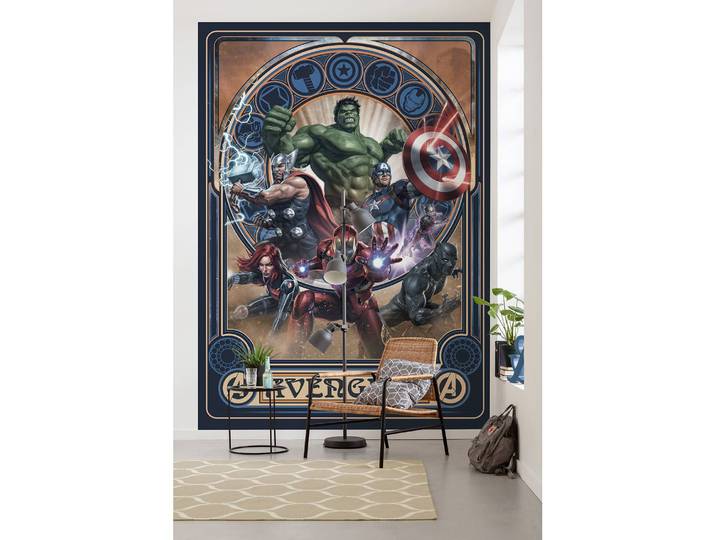 Papier peint intissé Avengers Ornament 200 x 280cm