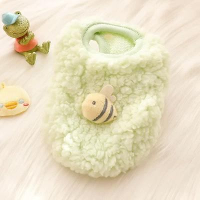 Uplift Essentials Cozy Velvet Newborn Kitten & Small Animal Pullover Sweater light Green 3xs