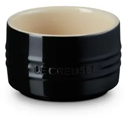 Le Creuset Stapelbares Förmchen 8cm - schwarz