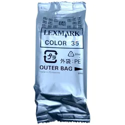 Lexmark 35 Druckerpatrone – tri-color – ohne Umkarton