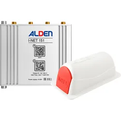 Alden Pack-INET-4G LTE-Router-Set inkl. Dachantenne und bis zu 300 Mbps Ultrawhite