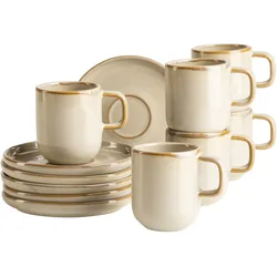 Mäser Espressotassen-Set, Steinzeug Cordelia